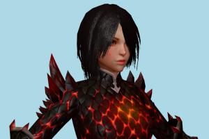 FS Ranger First-Summoner, FS, woman, female, people, human, xna, characters, rigged